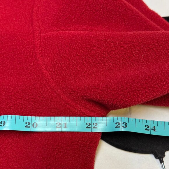 Patagonia Men’s Classic Synchilla Marsupial Fleece Pullover Red Medium EUC - Picture 9 of 10